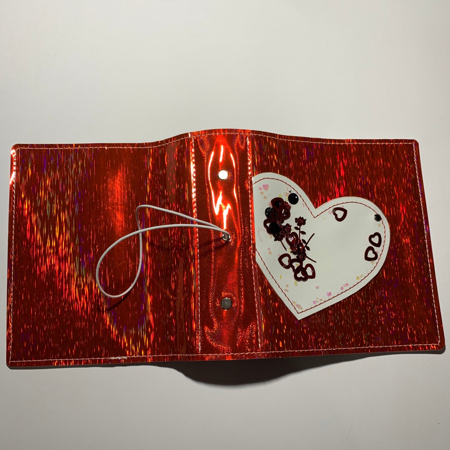 B6 3cm Rings Heart Pocket Shaker - READY TO SHIP as is - NO RETURNS