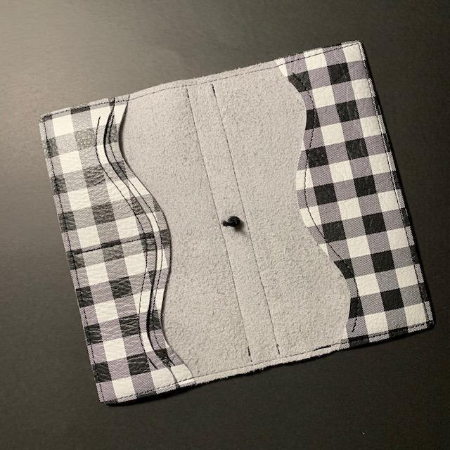 Buffalo Check Leather HOBO MEGA - READY TO SHIP as is - NO RETURNS