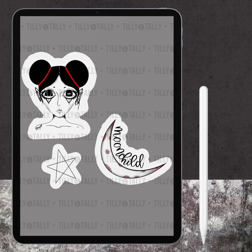 Moonchild Die Cut Set