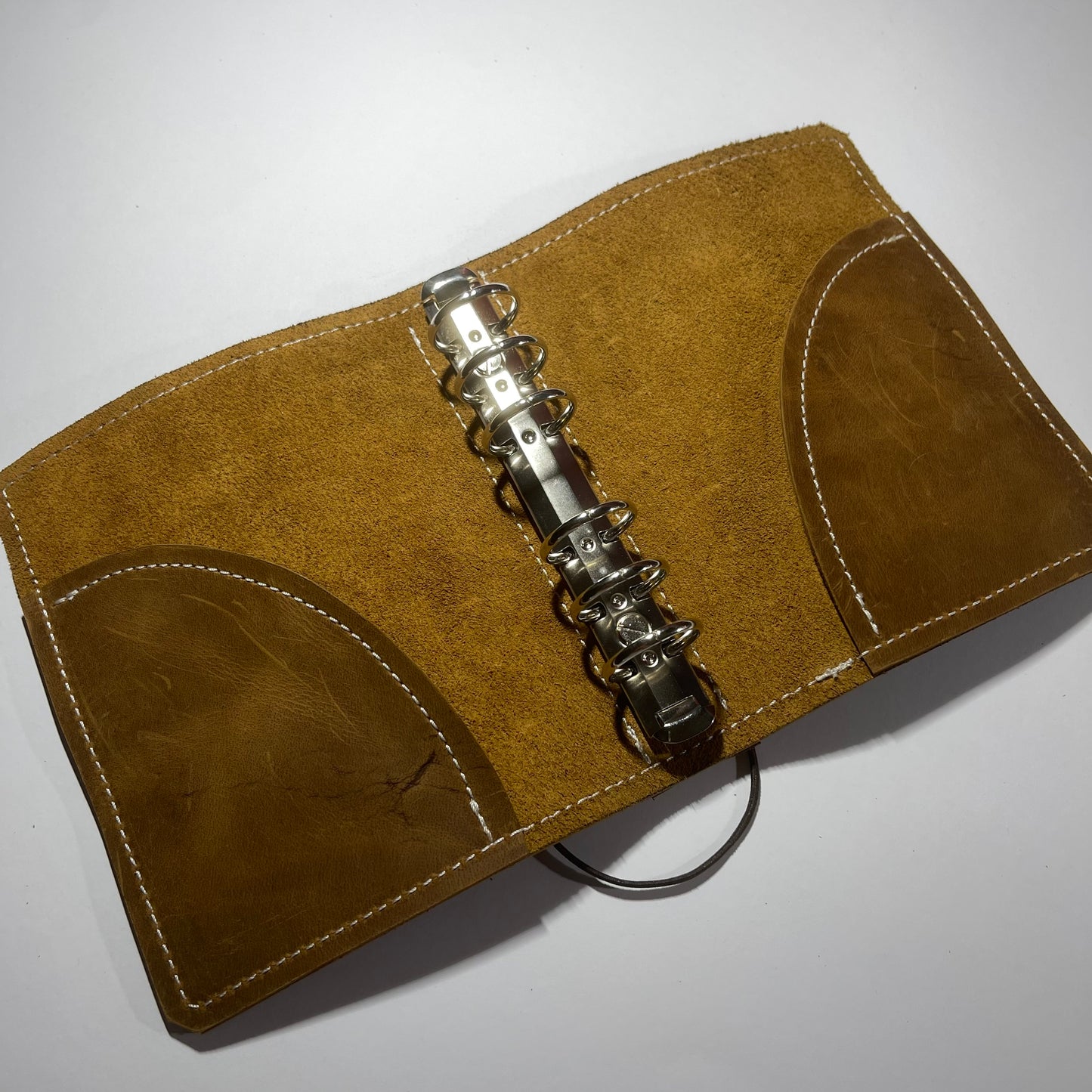 Leather A6 - 25mm Rings - Ready to Ship