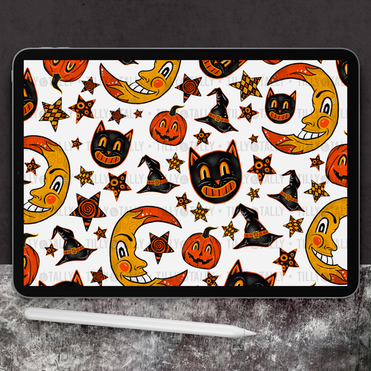 Vintage Halloween Paper