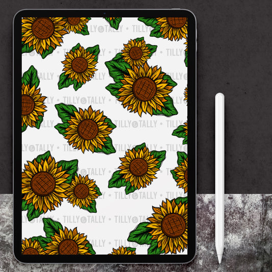 Sunflower Leaves Paper