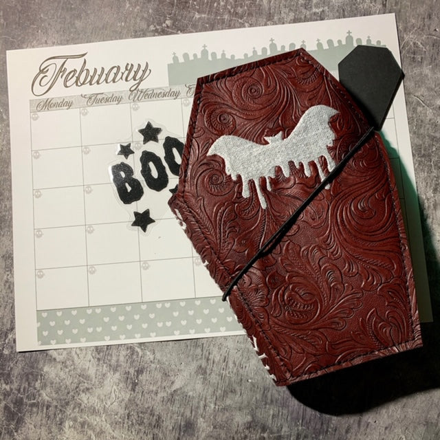 Dripping Bat Cover - Fits Rockadeadly's "My Creepy Planner"